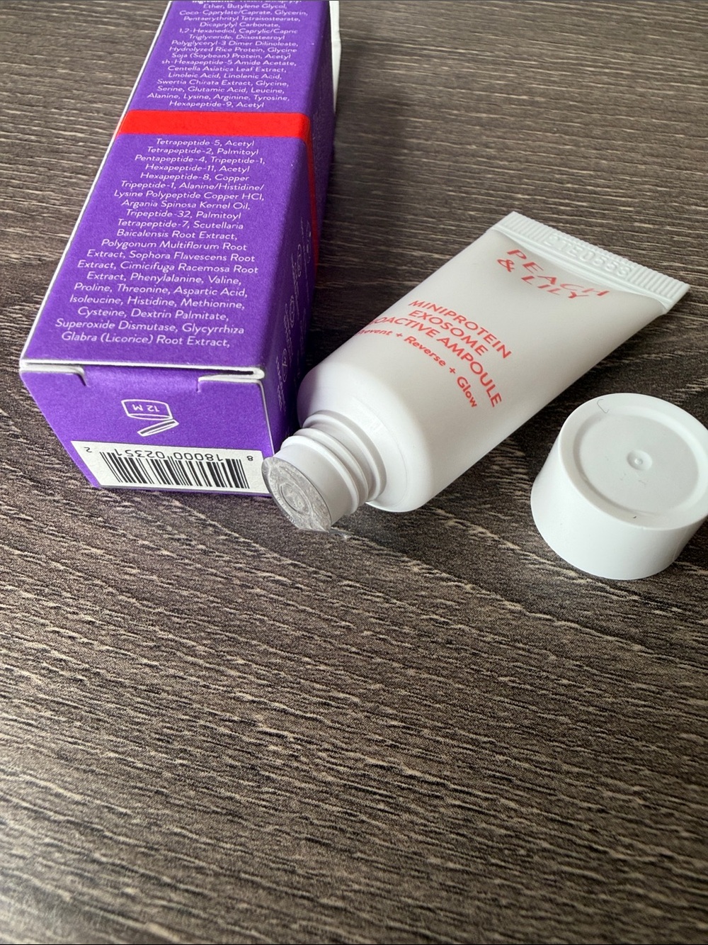 ❤️$6 Peach & Lily Miniprotein Exosome Bioactive Ampoule 5ml - Picture 3 of 3